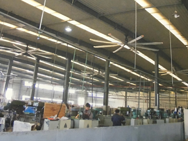 工业大吊扇安装实例